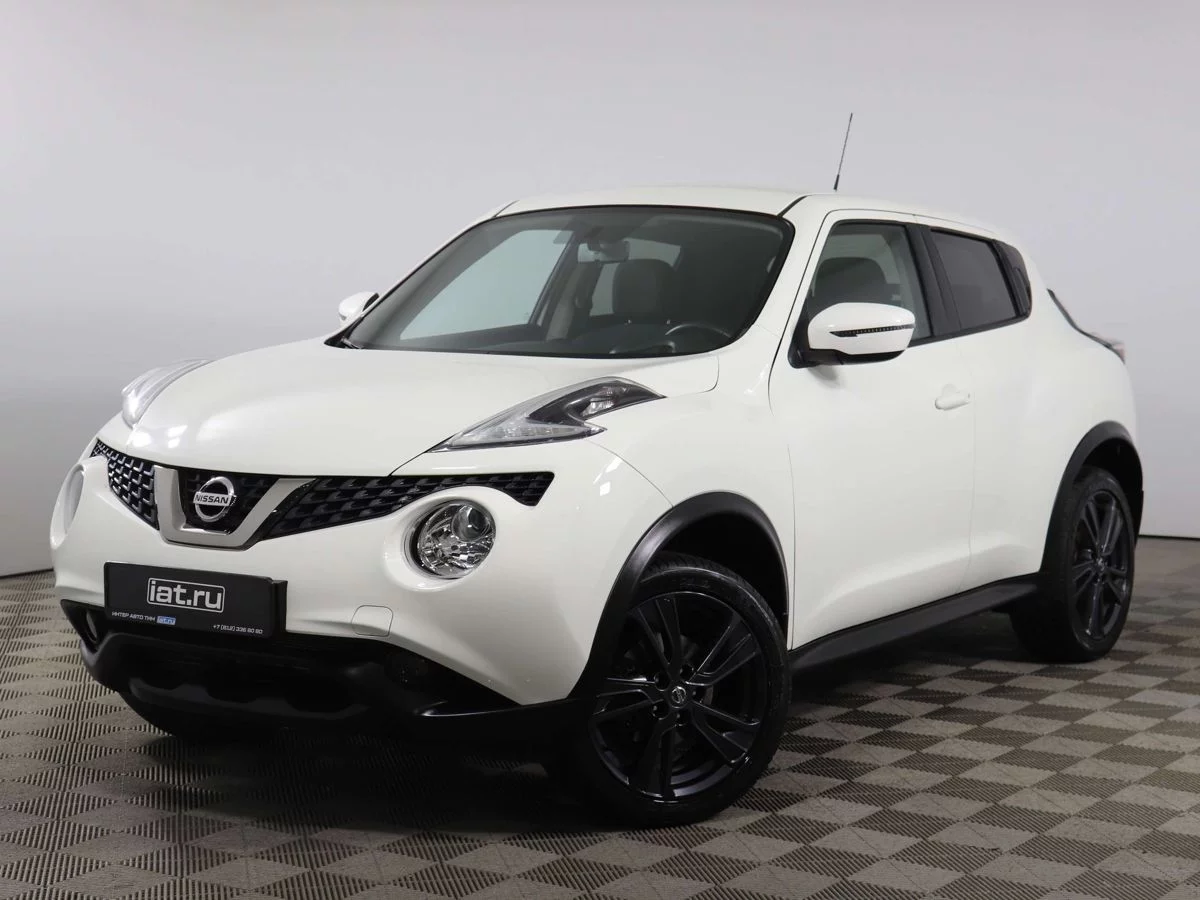 Nissan Juke 1.6 CVT (117 л.с.), 2018, I поколение Рестайлинг, Белый  (продано) – заказ №129089