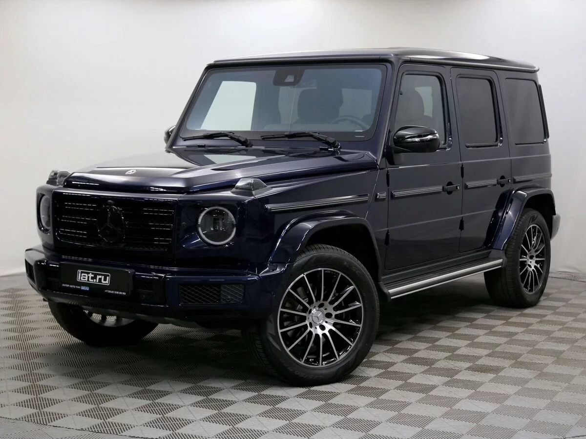 Mercedes-Benz G-Класс 350 d 2.9d AT (249 л.с.) 4WD, 2022, III поколение  (W463), Синий (продано) – заказ №128649