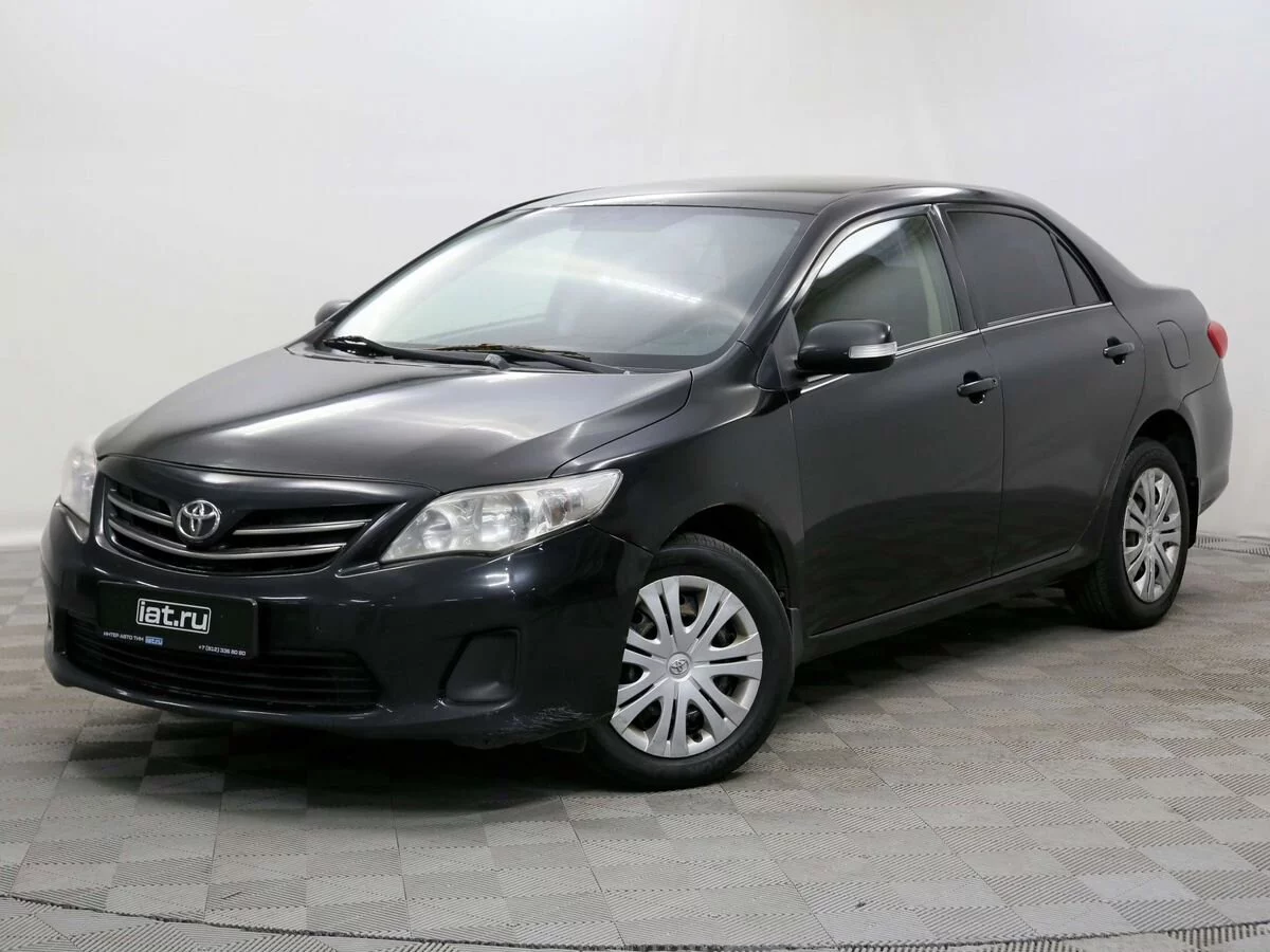 Toyota Corolla 1.6 MT (124 л.с.), 2011, X поколение (E140, E150)  Рестайлинг, Черный (продано) – заказ №128657