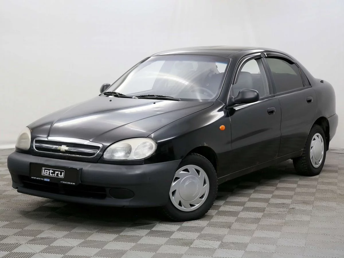 Chevrolet Lanos 1.5 MT (86 л.с.), 2008, I поколение, Черный (продано) –  заказ №129008