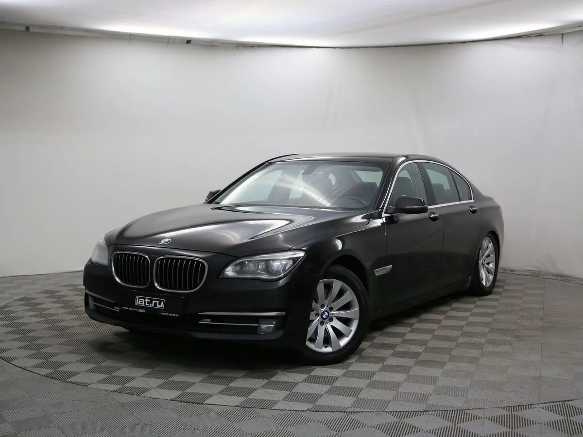 BMW 7 серии 730d xDrive 3.0d AT (258 л.с.) 4WD, 2014, V поколение  (F01/F02/F04) Рестайлинг, Черный (продано) – заказ №130248