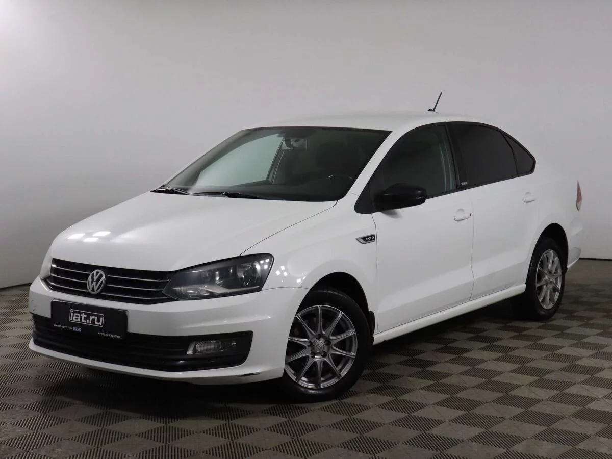 Volkswagen Polo 1.6 AT (110 л.с.), 2017, V поколение Рестайлинг, Белый  (продано) – заказ №130520