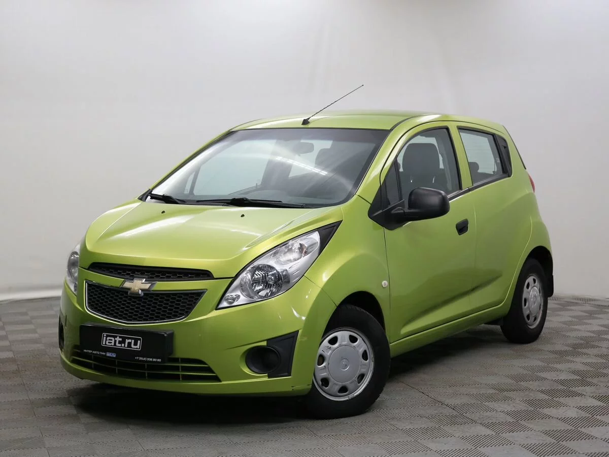 Chevrolet Spark 1.0 AT (67 л.с.), 2013, III поколение, Зеленый (продано) –  заказ №130887