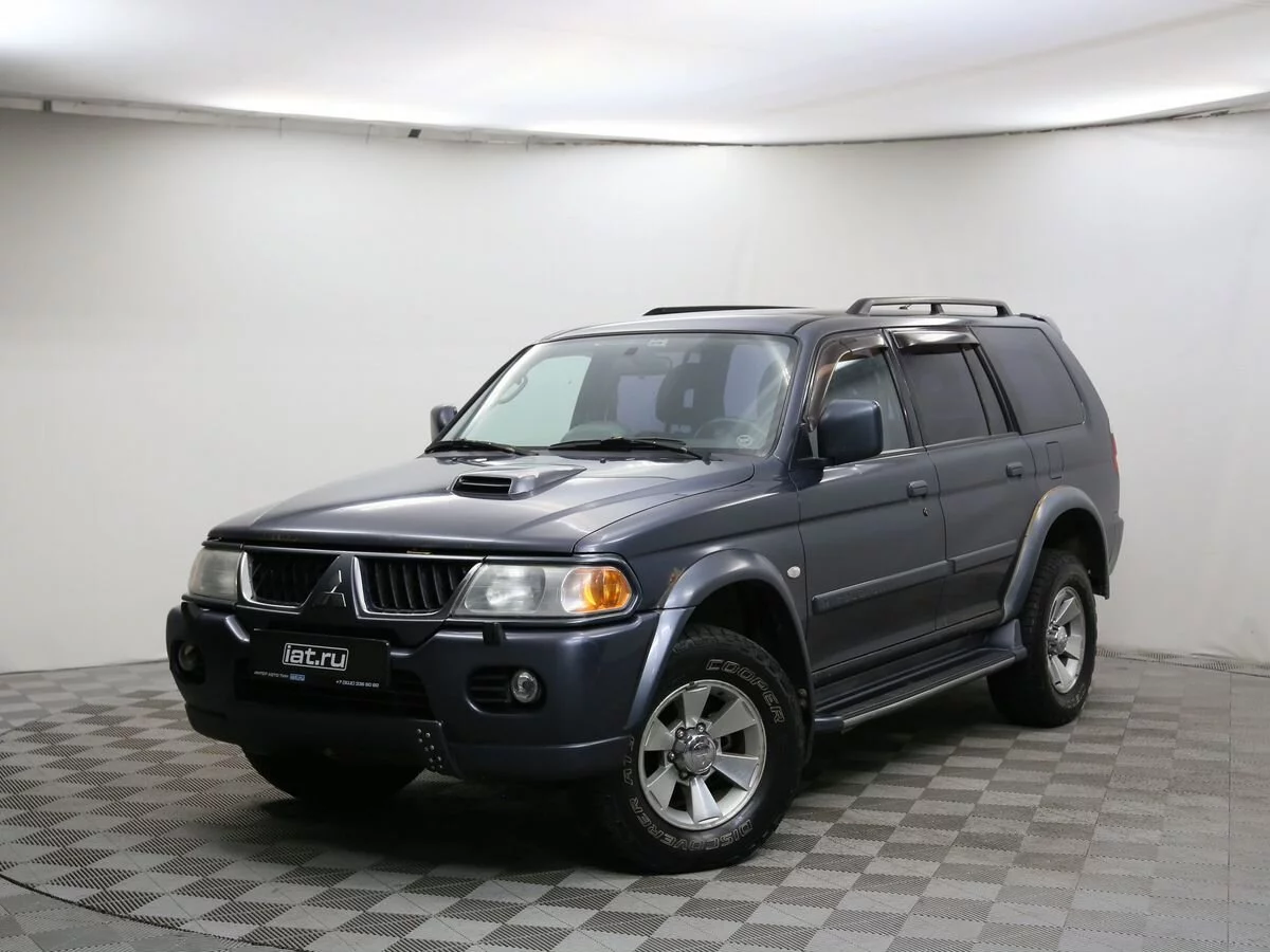 Mitsubishi Pajero Sport 2.5d MT (99 л.с.) 4WD, 2006, I поколение  Рестайлинг, Серый (продано) – заказ №130831