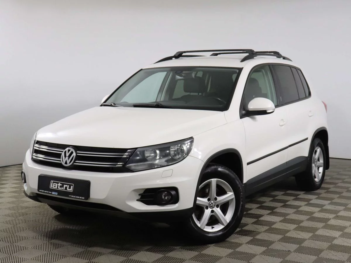 Volkswagen Tiguan 2.0 AT (170 л.с.) 4WD, 2013, I поколение Рестайлинг,  Белый (продано) – заказ №131000