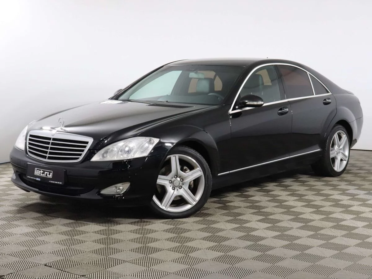 Mercedes-Benz S-Класс 320 3.0d AT (235 л.с.), 2008, V поколение (W221),  Черный (продано) – заказ №130256