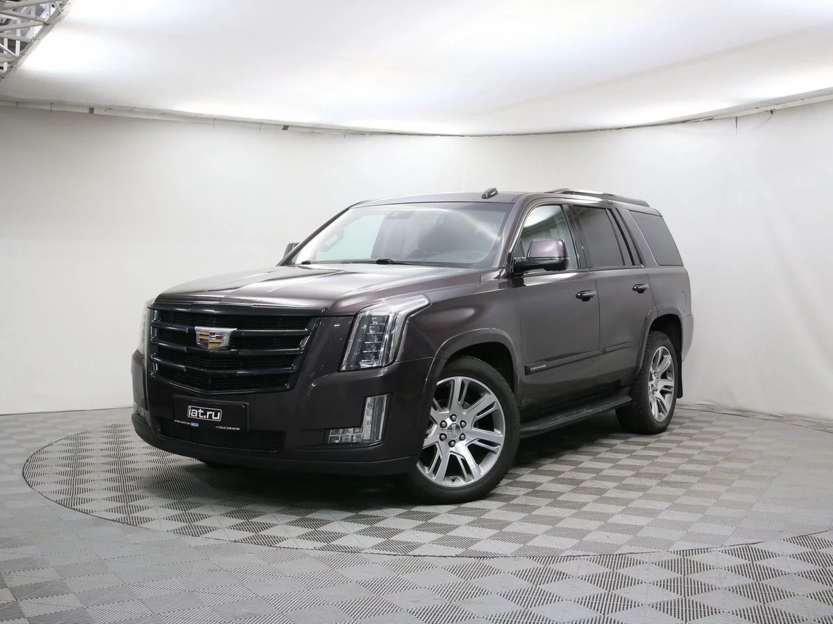 Cadillac Escalade 6.2 AT (409 л.с.) 4WD, 2016, IV поколение, Серый  (продано) – заказ №130639