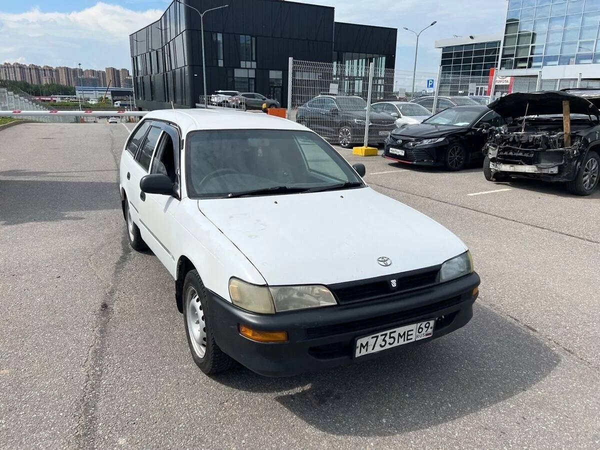 Toyota Sprinter 1.5 AT (89 л.с.), 2000, VII поколение (E100), Белый  (продано) – заказ №132140