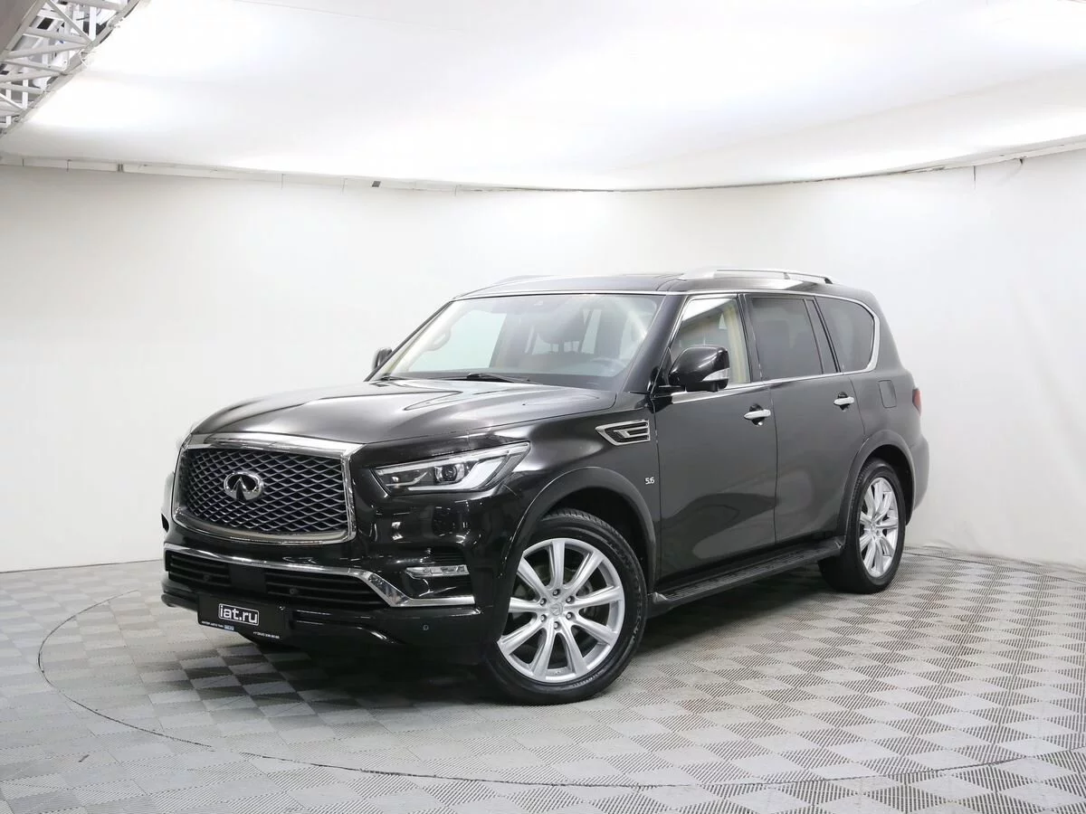 Infiniti QX80 5.6 AT (405 л.с.) 4WD, 2019, I поколение Рестайлинг 2, Черный  (продано) – заказ №131997