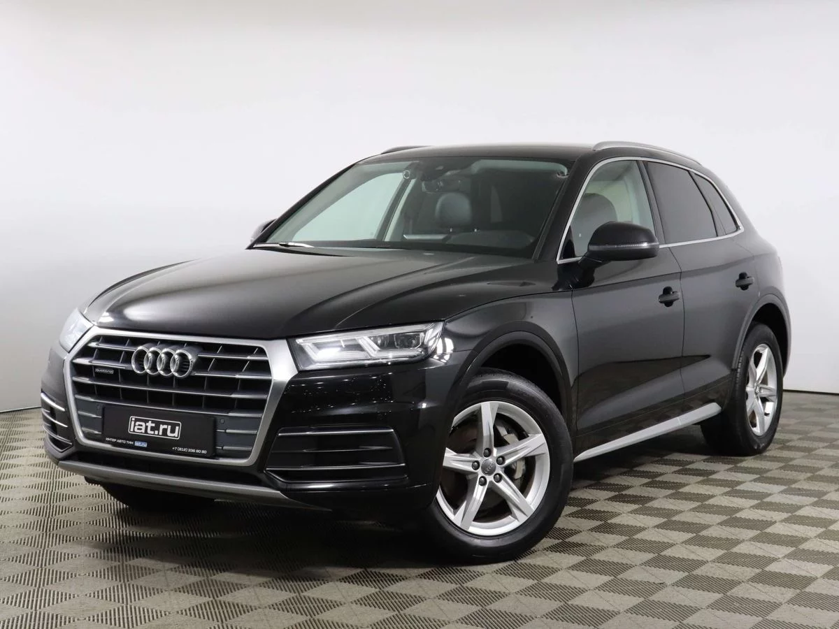 Audi Q5 2.0 AMT (249 л.с.) 4WD, 2018, II поколение (FY), Черный (продано) –  заказ №132576