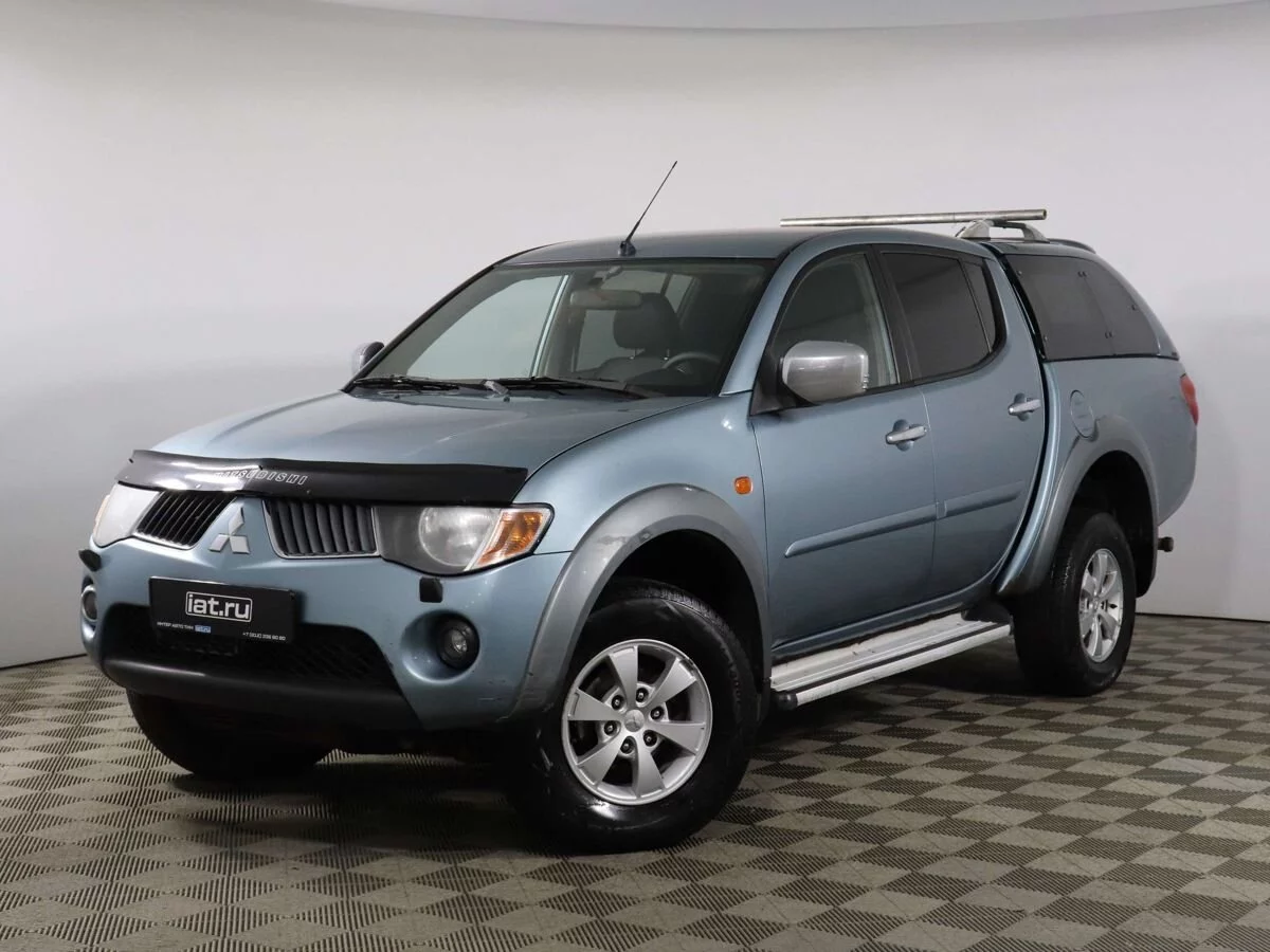 Mitsubishi L200 2.5d MT (136 л.с.) 4WD, 2007, IV поколение, Зеленый  (продано) – заказ №132412