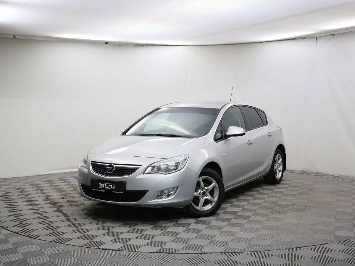 Opel Astra 1.4 MT (100 л.с.), 2011, J поколение, Серебристый (продано) –  заказ №132561