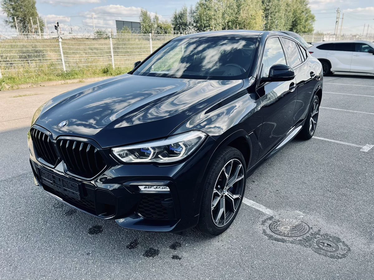 BMW X6 30d 3.0d AT (249 л.с.) 4WD, 2020, III поколение (G06), Черный  (продано) – заказ №132624