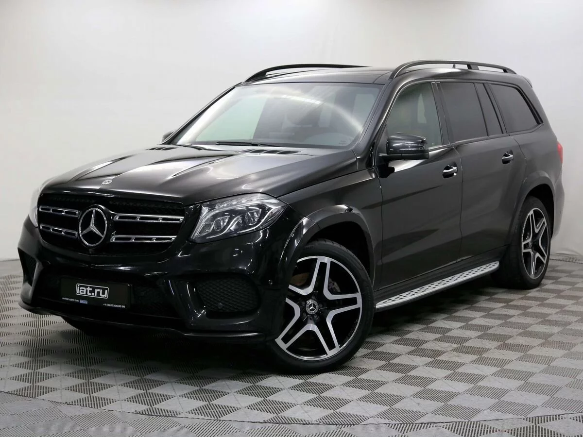 Mercedes-Benz GLS 350 d 3.0d AT (249 л.с.) 4WD, 2017, I поколение (X166),  Черный (продано) – заказ №131766