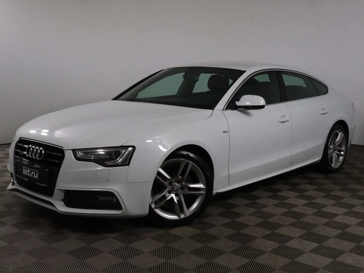 Audi A5 2.0 AMT (225 л.с.) 4WD, 2015, I поколение (8T) Рестайлинг, Белый  (продано) – заказ №133073