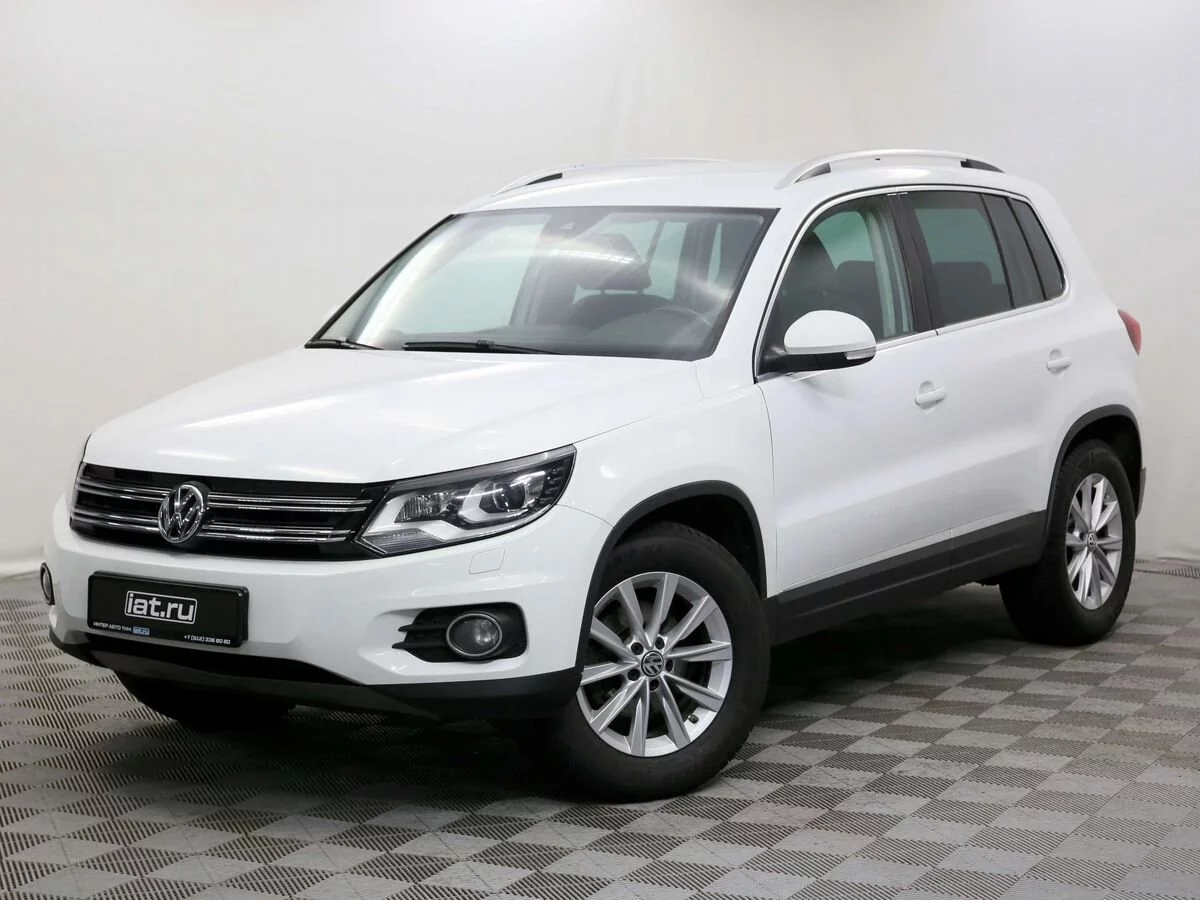 Volkswagen Tiguan 2.0 AT (170 л.с.) 4WD, 2015, I поколение Рестайлинг,  Белый (продано) – заказ №132144