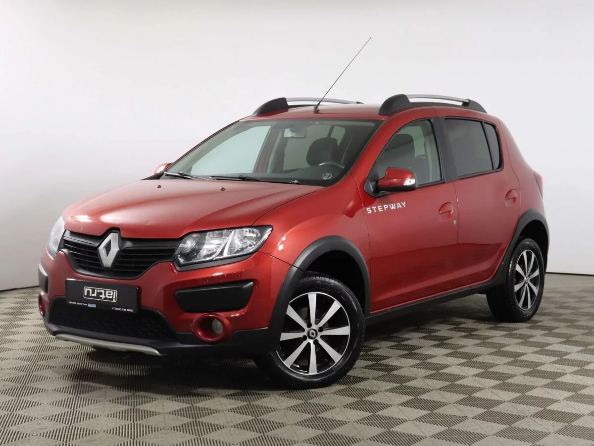 Renault Sandero Stepway 1.6 MT (113 л.с.), 2017, II поколение, Красный  (продано) – заказ №133162