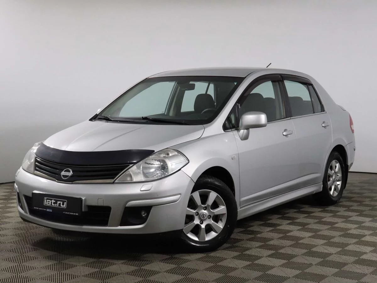 Nissan Tiida 1.6 AT (110 л.с.), 2010, I поколение Рестайлинг, Серебристый  (продано) – заказ №133154