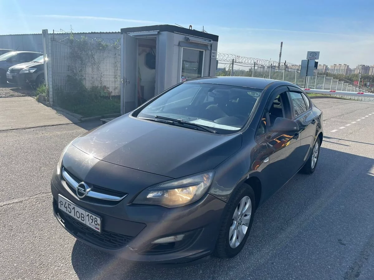 Opel Astra 1.6 AT (115 л.с.), 2014, J поколение Рестайлинг, Серый (продано)  – заказ №133655