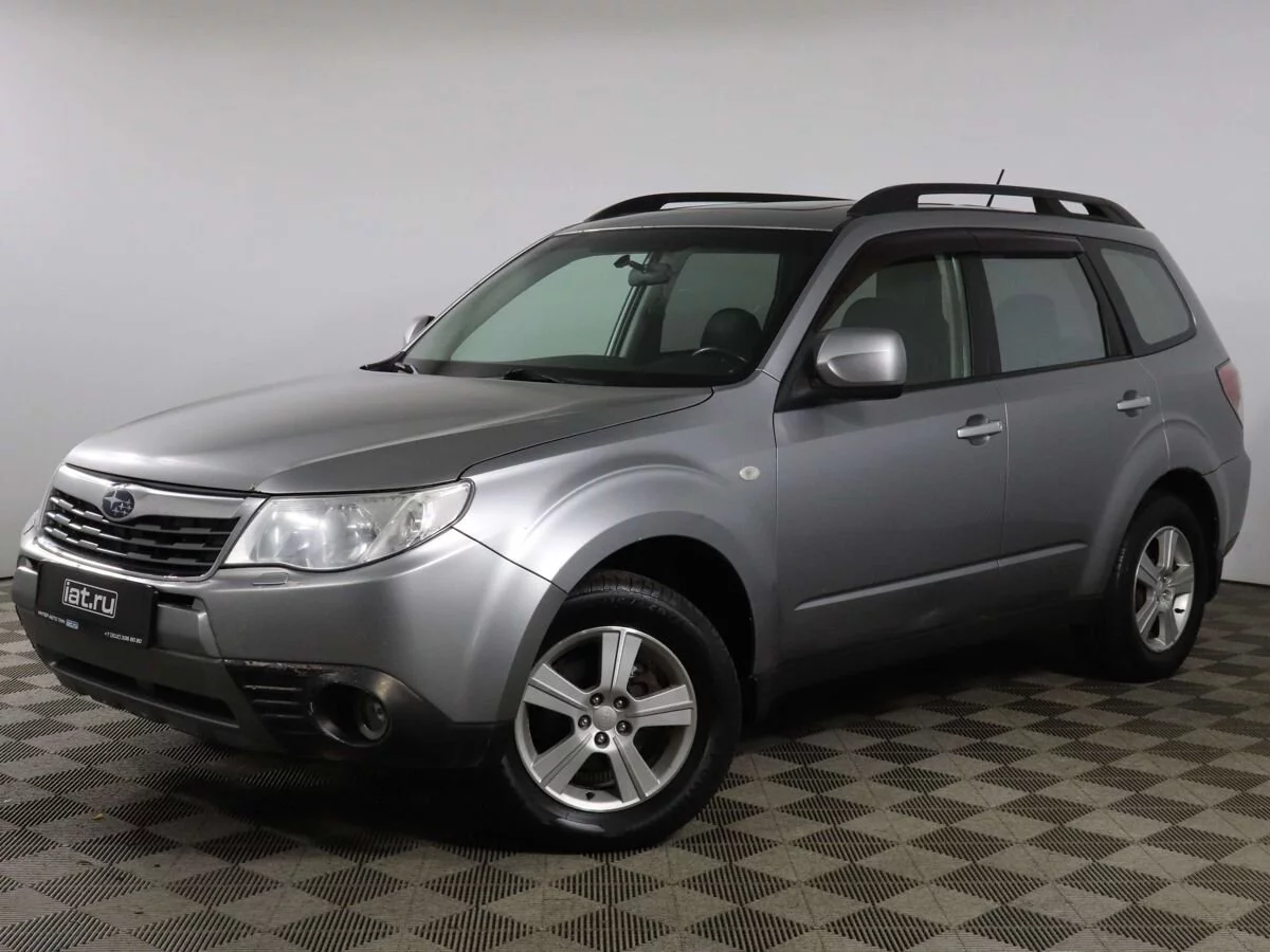 Subaru Forester 2.0 MT (150 л.с.) 4WD, 2008, III поколение, Серебристый  (продано) – заказ №133555