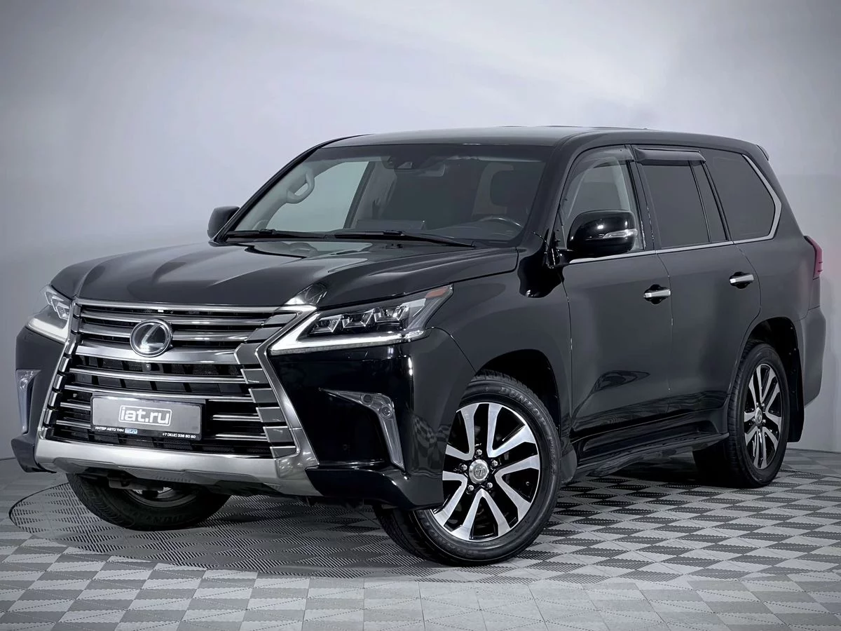 Lexus LX 450d 4.5d AT (272 л.с.) 4WD, 2016, III поколение Рестайлинг 2,  Черный (продано) – заказ №133615