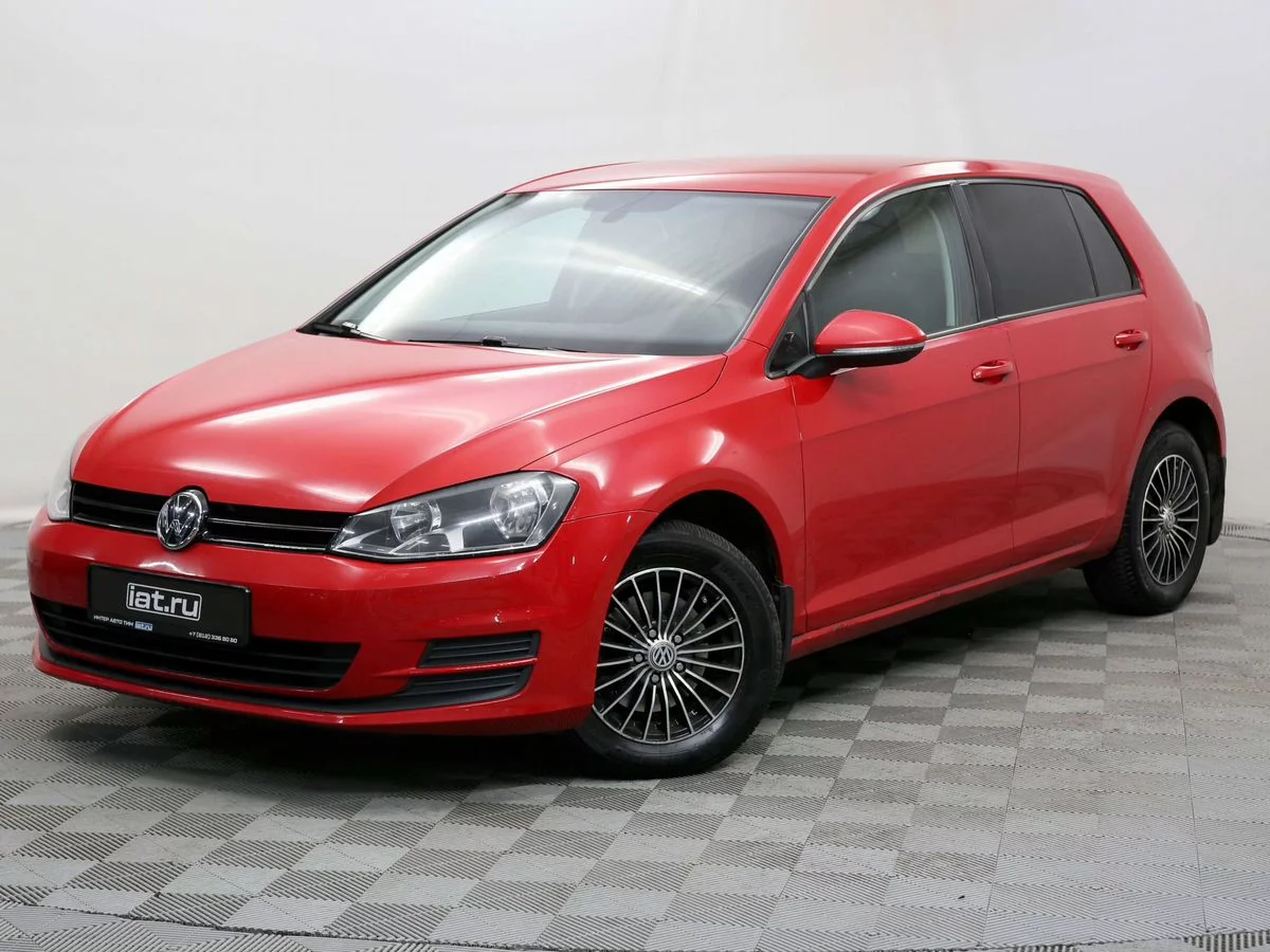 Volkswagen Golf 1.4 AMT (122 л.с.), 2013, VII поколение, Красный (продано)  – заказ №134024