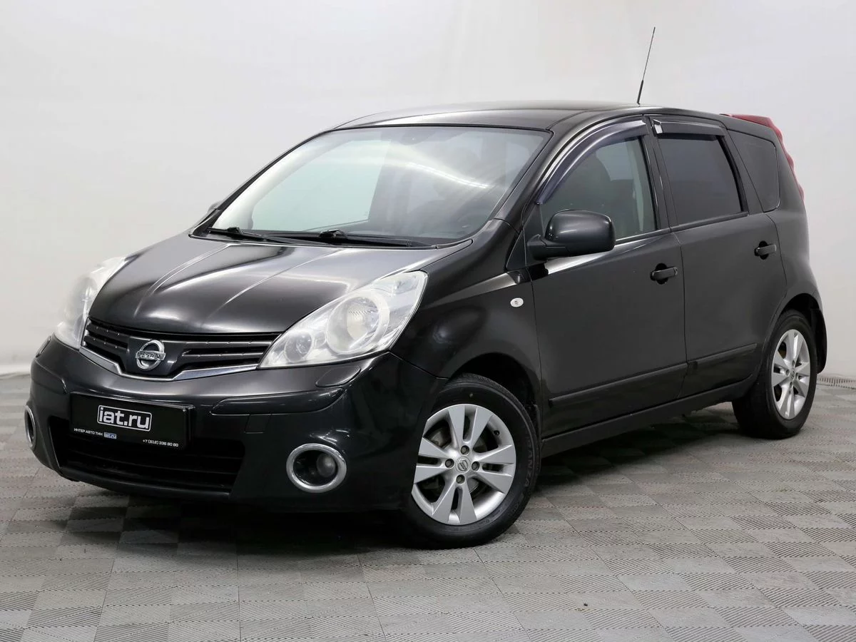 Nissan Note 1.6 MT (110 л.с.), 2013, I поколение Рестайлинг, Черный  (продано) – заказ №134043