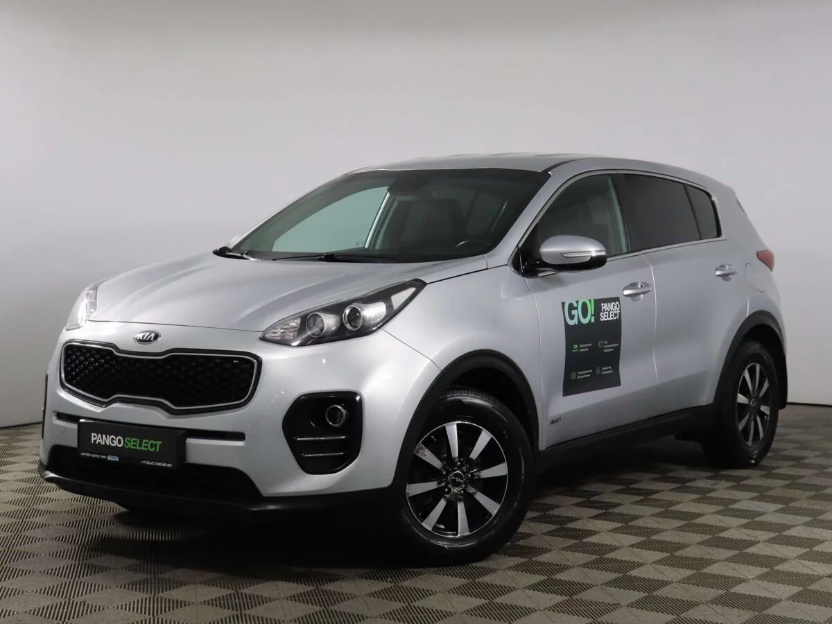 Kia Sportage 2.0 AT (150 л.с.) 4WD, 2018, IV поколение, Серебристый  (продано) – заказ №133950