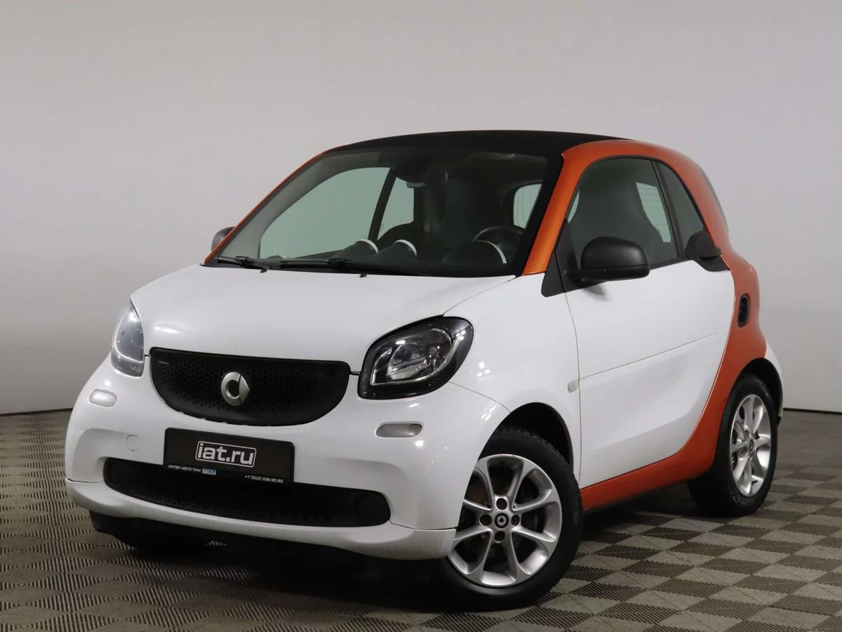 Smart Fortwo 1.0 AMT (71 л.с.), 2018, III поколение, Белый (продано) –  заказ №131052