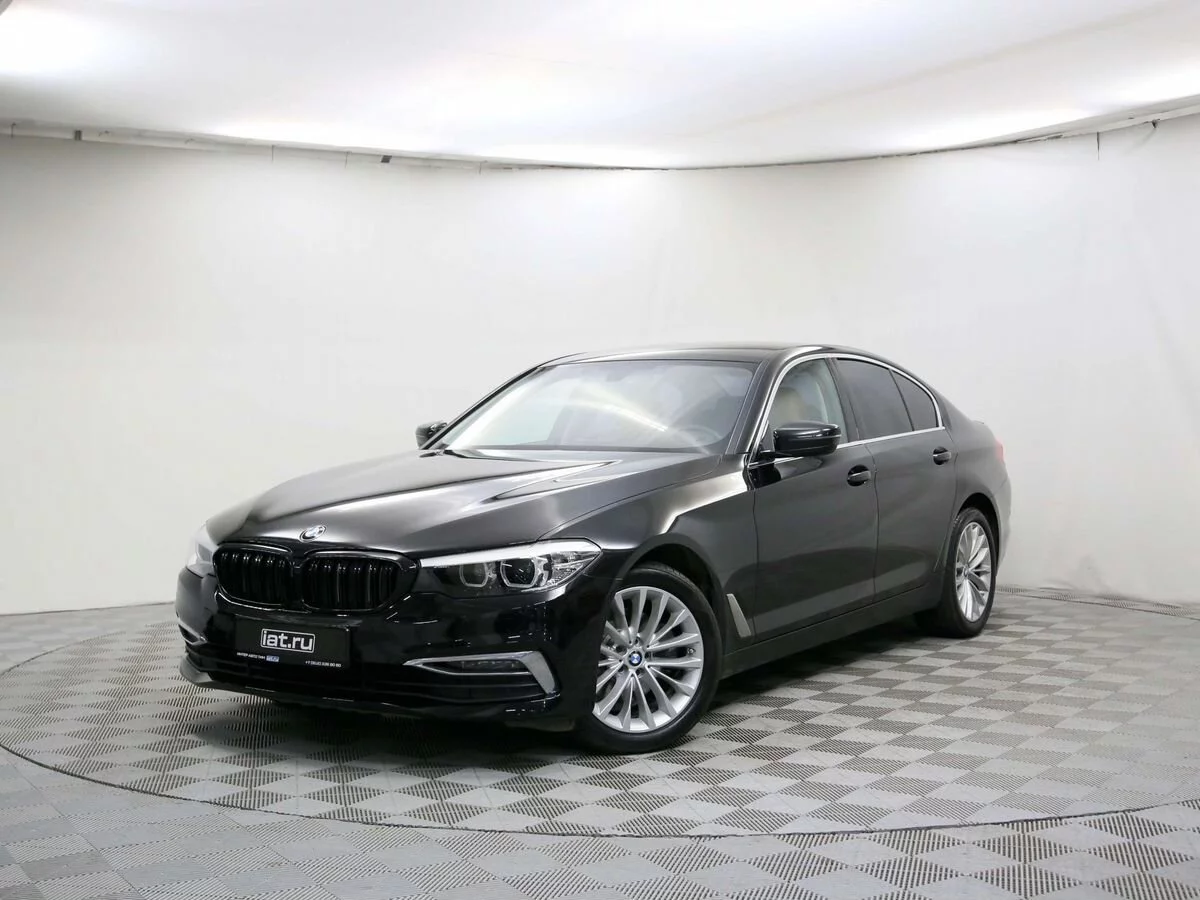 BMW 5 серии 520d xDrive 2.0d AT (190 л.с.) 4WD, 2019, VII поколение  (G30/G31), Черный (продано) – заказ №132392