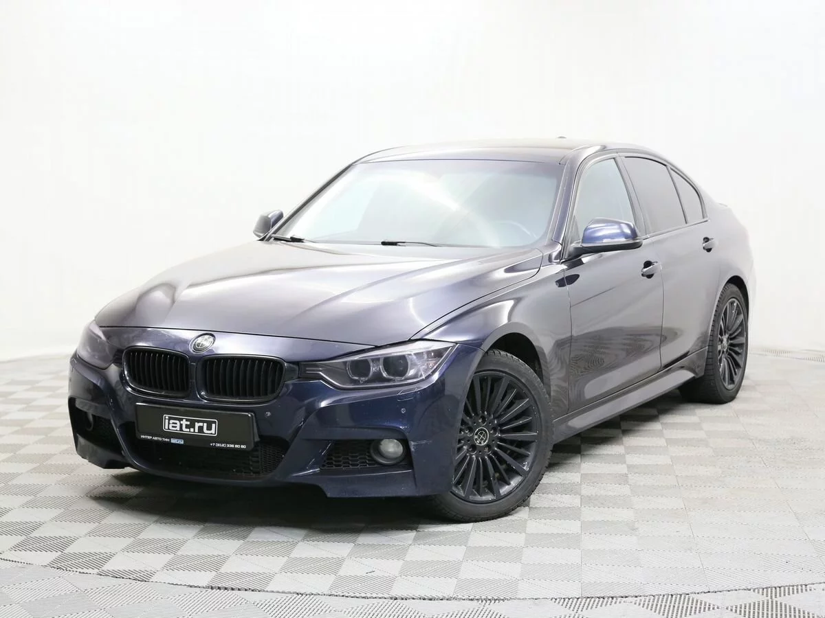 BMW 3 серии 335i 3.0 AT (306 л.с.), 2012, VI поколение (F3x), Синий  (продано) – заказ №134220