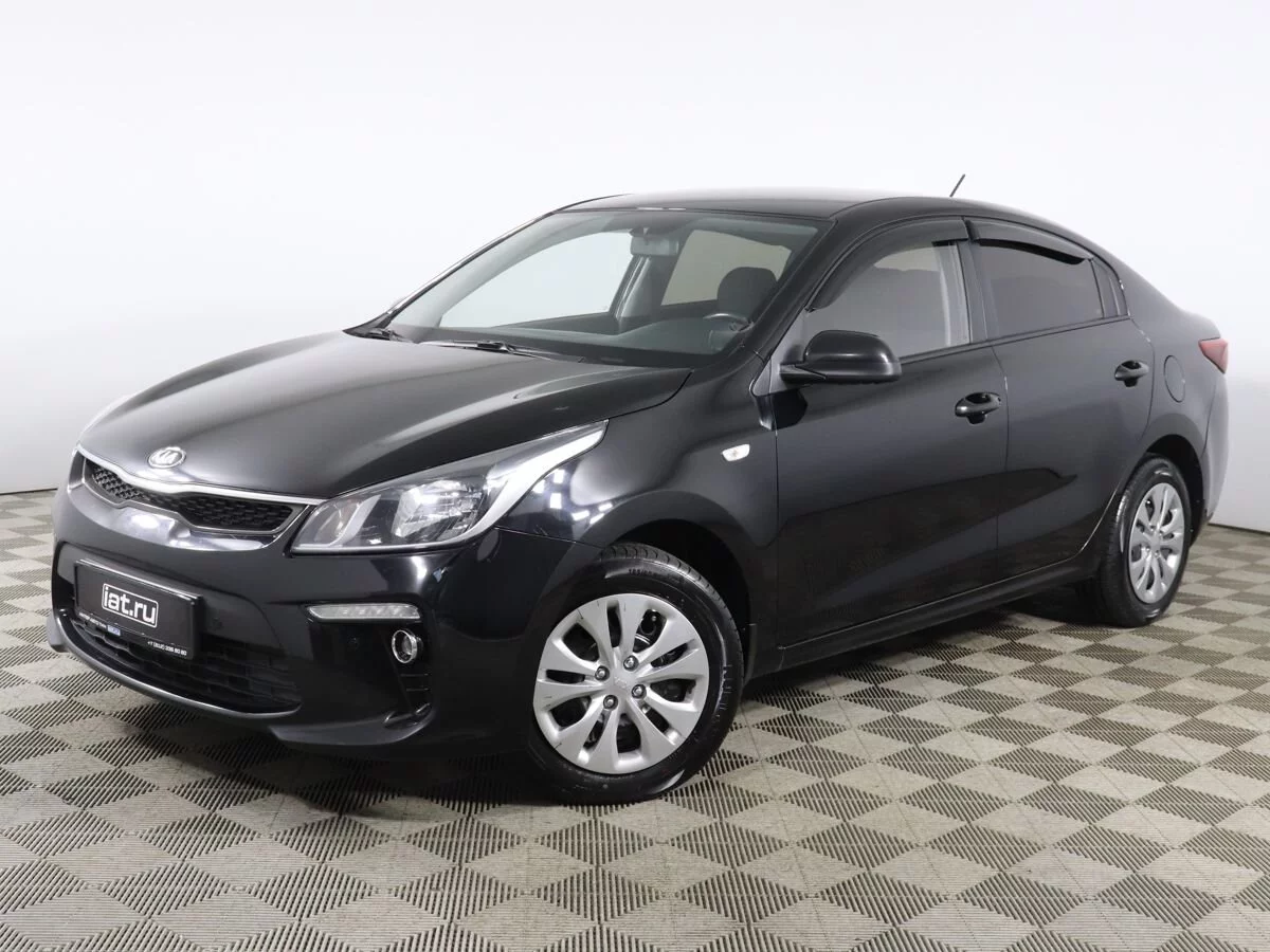 Kia Rio 1.6 AT (123 л.с.), 2018, IV поколение, Черный (продано) – заказ  №134228