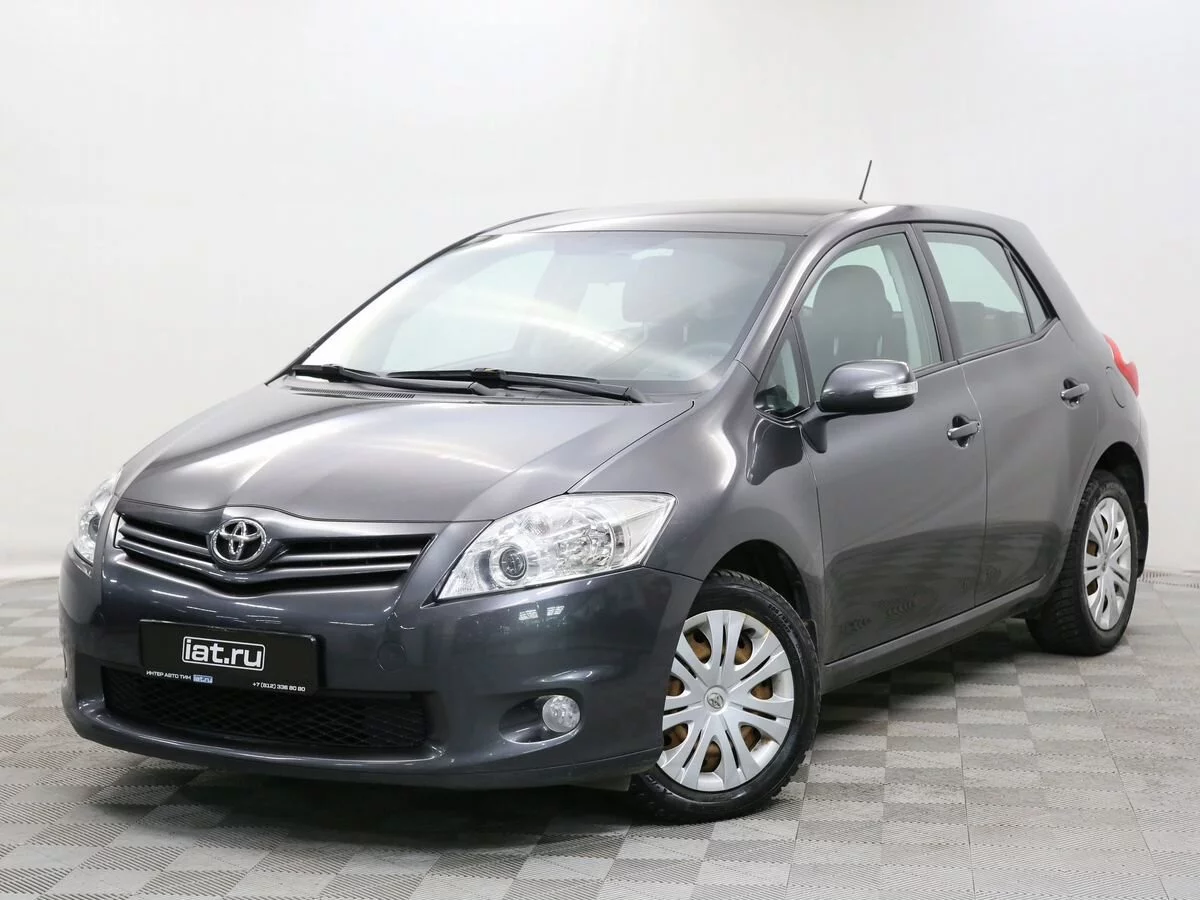 Toyota Auris 1.6 AT (124 л.с.), 2012, I поколение Рестайлинг, Серый  (продано) – заказ №134325