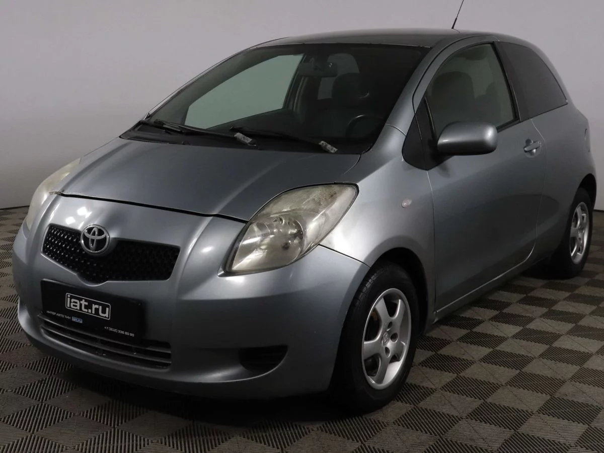 Toyota Yaris 1.5 MT (106 л.с.), 2007, II поколение, Серый (продано) – заказ  №134428