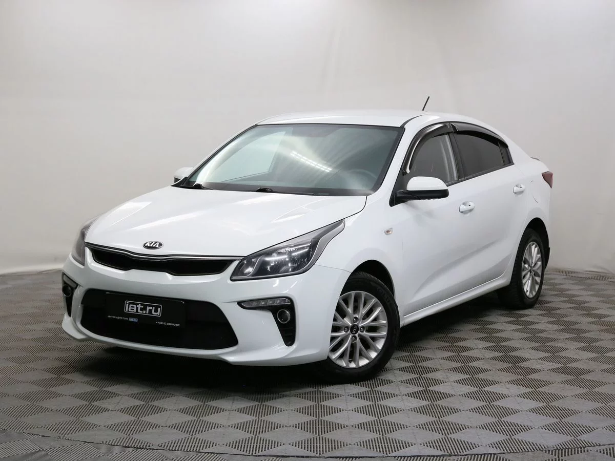 Kia Rio 1.6 AT (123 л.с.), 2019, IV поколение, Белый (продано) – заказ  №134455