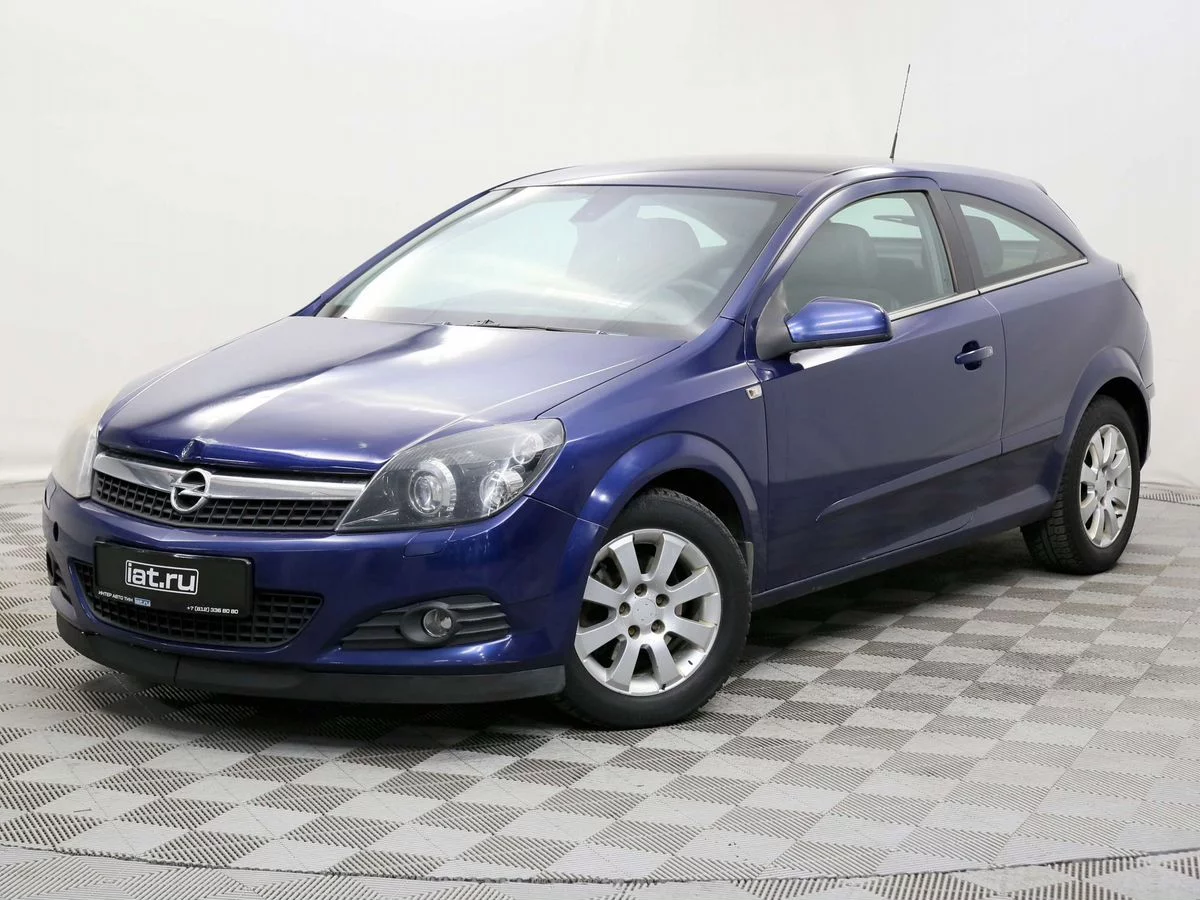 Opel Astra GTC 1.6 MT (115 л.с.), 2008, H поколение Рестайлинг, Синий  (продано) – заказ №134435