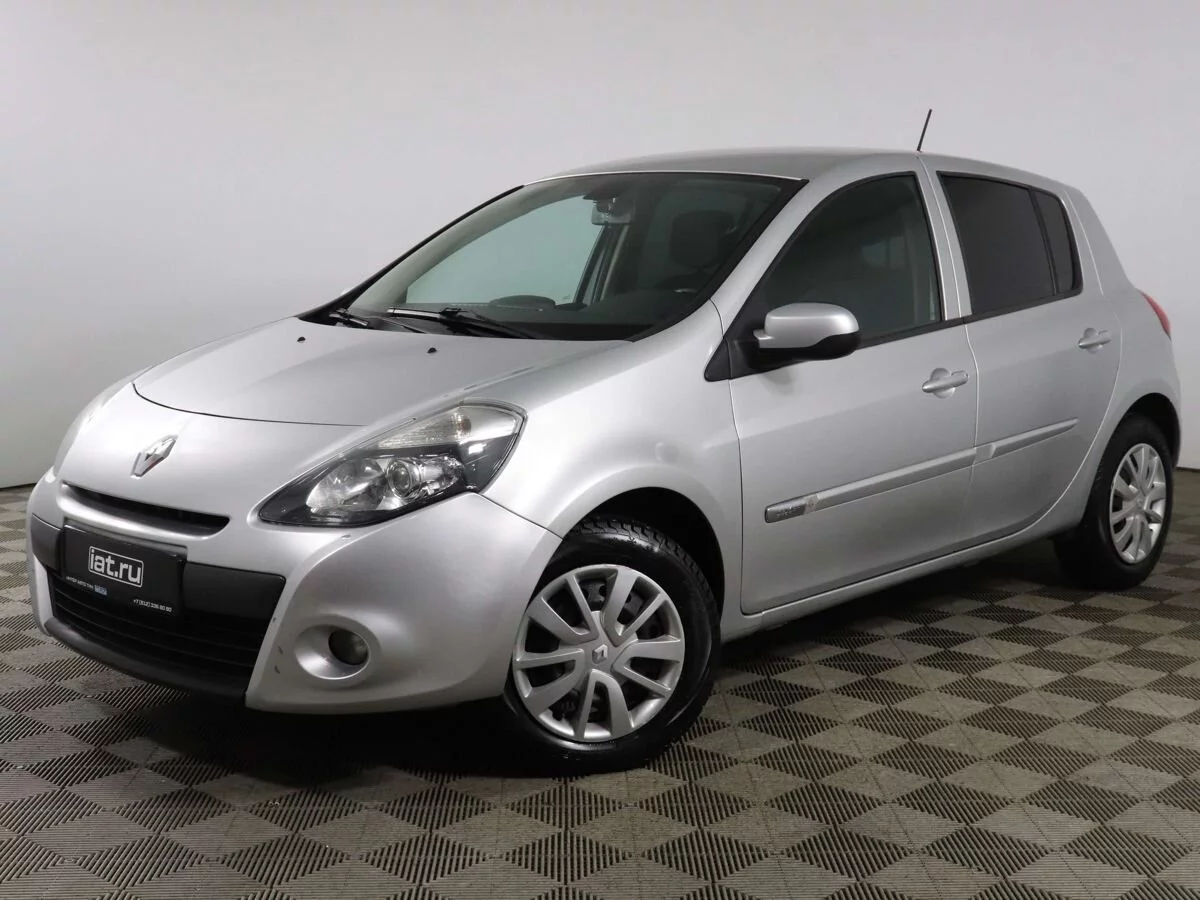 Renault Clio 1.2 MT (101 л.с.), 2010, III поколение Рестайлинг, Серебристый  (продано) – заказ №134573