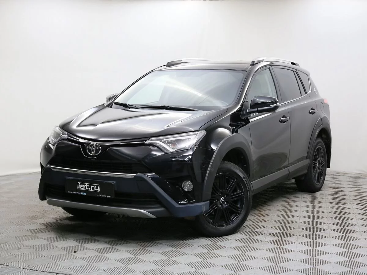 Toyota RAV4 2.5 AT (180 л.с.) 4WD, 2018, IV поколение (CA40) Рестайлинг,  Черный (продано) – заказ №134431