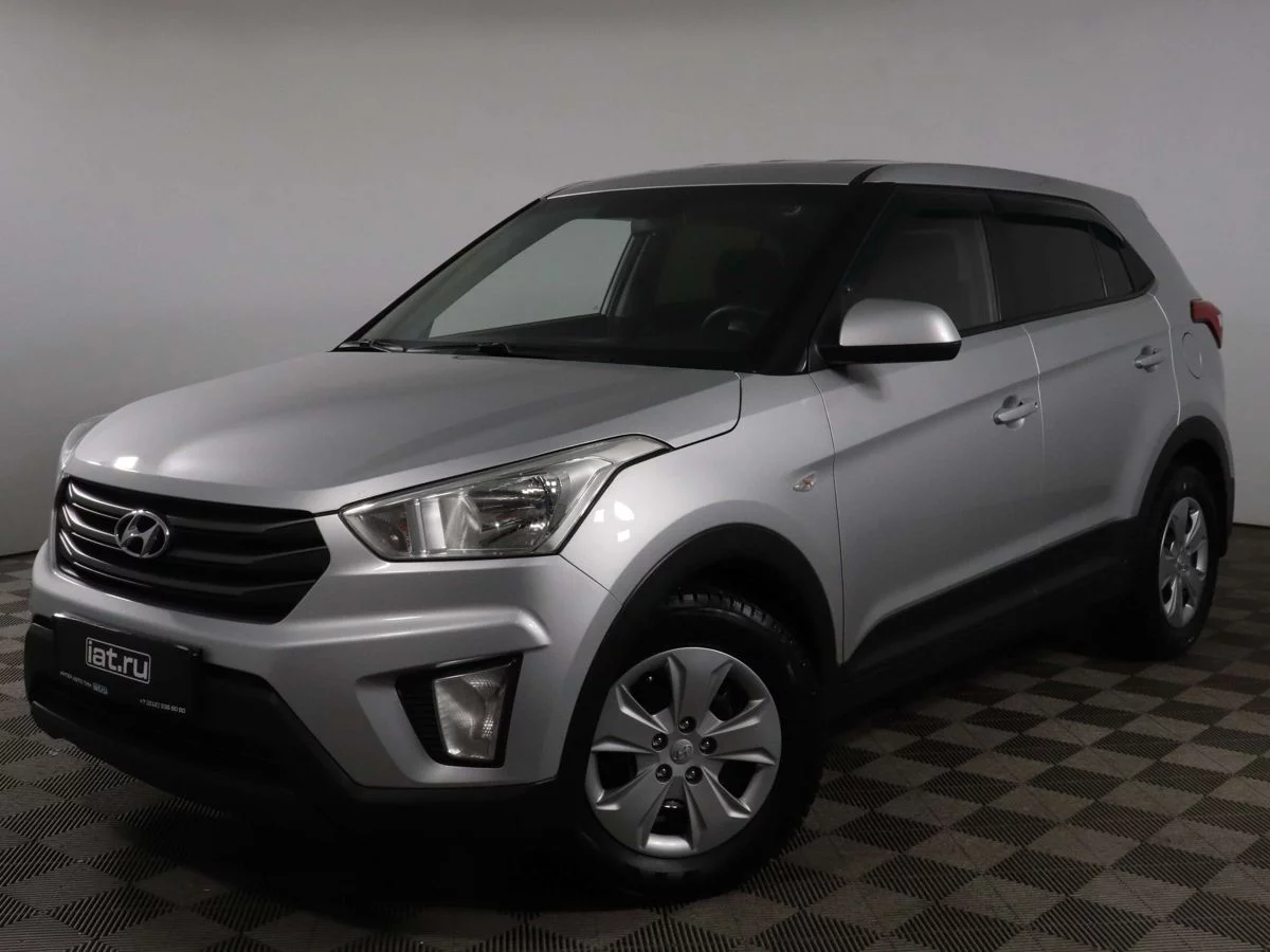 Hyundai Creta 1.6 MT (121 л.с.) 4WD, 2018, I поколение, Серебристый  (продано) – заказ №134576