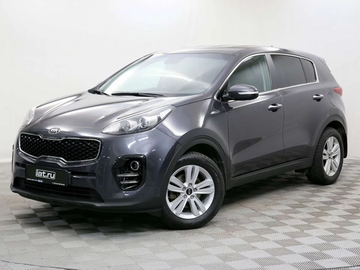 Kia Sportage 2.0 AT (150 л.с.), 2018, IV поколение, Серый (продано) – заказ  №134552