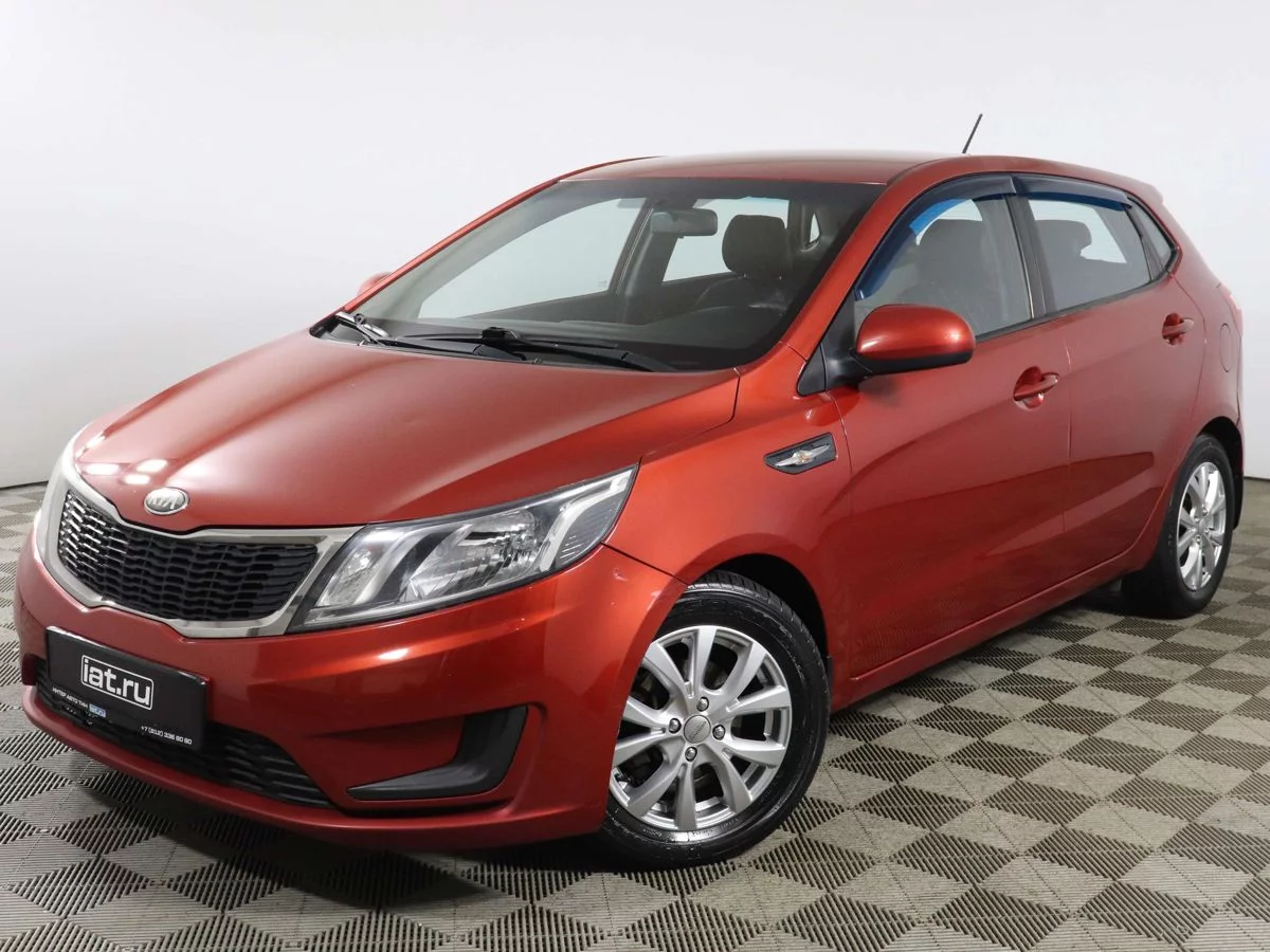 Kia Rio 1.4 AT (107 л.с.), 2013, III поколение, Красный (продано) – заказ  №134855