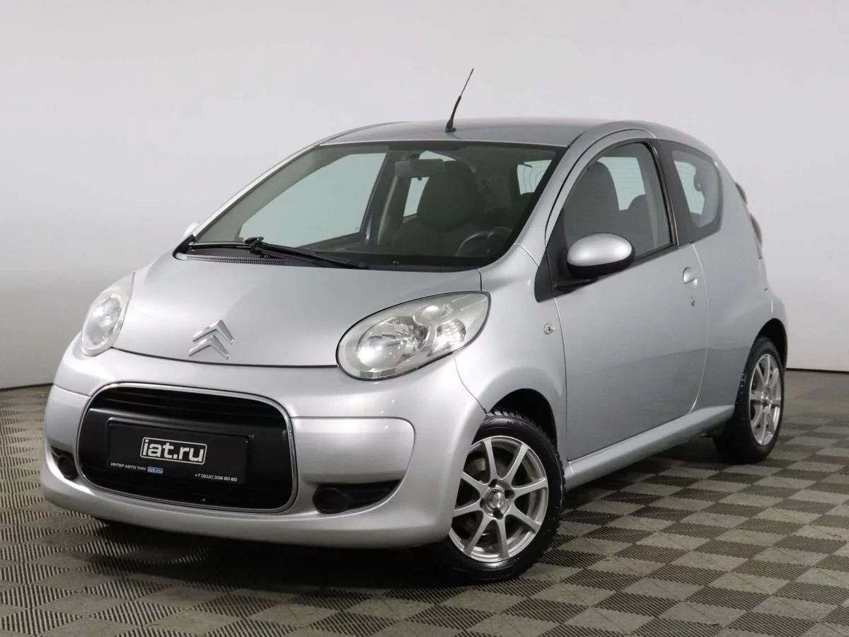 Citroen C1 1.0 AMT (68 л.с.), 2011, I поколение Рестайлинг, Серебристый  (продано) – заказ №135139