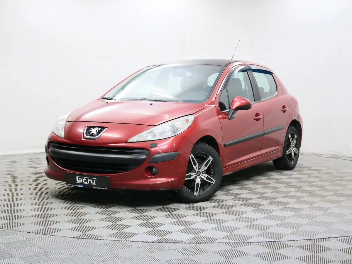 Peugeot 207 1.6 AT (120 л.с.), 2007, I поколение, Красный (продано) – заказ  №135769