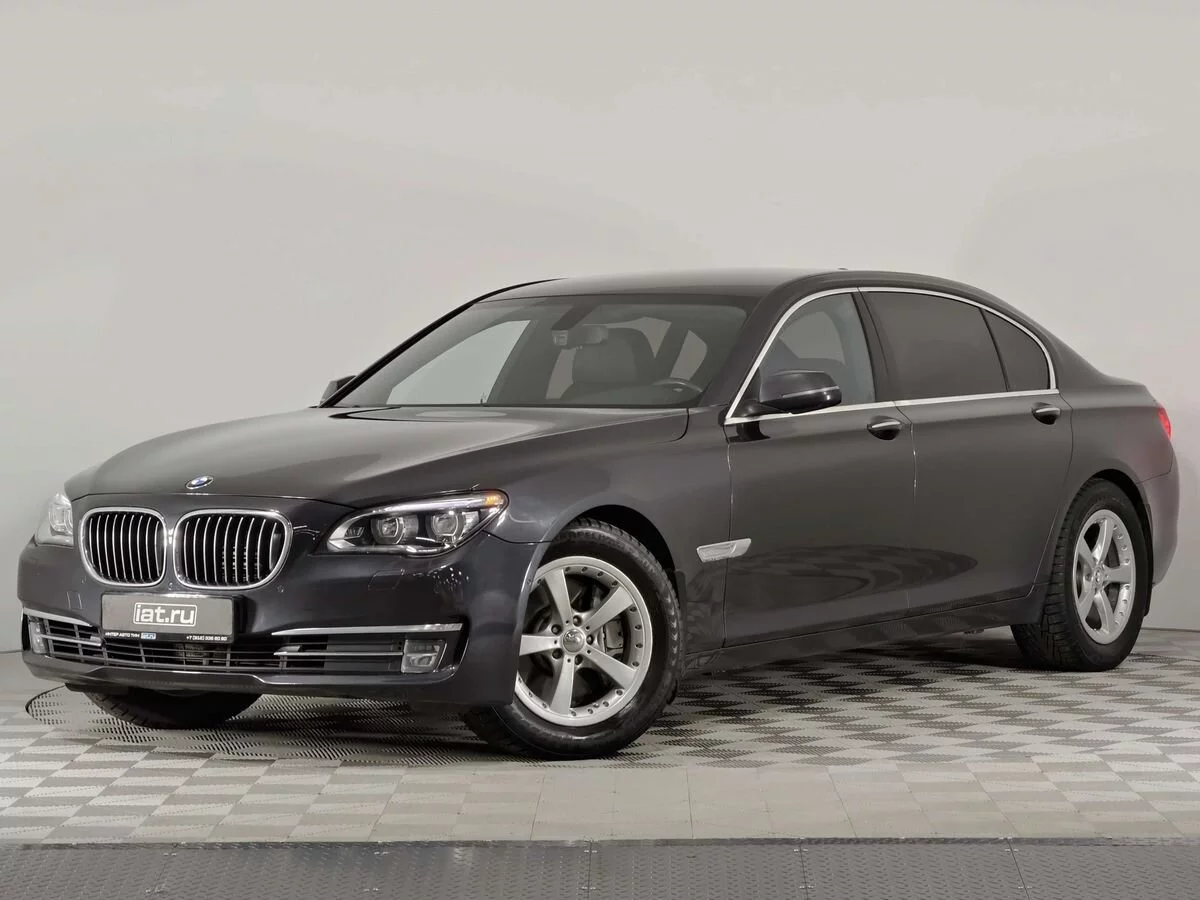 BMW 7 серии 750Li xDrive 4.4 AT (450 л.с.) 4WD, 2013, V поколение  (F01/F02/F04) Рестайлинг, Серый (продано) – заказ №135803