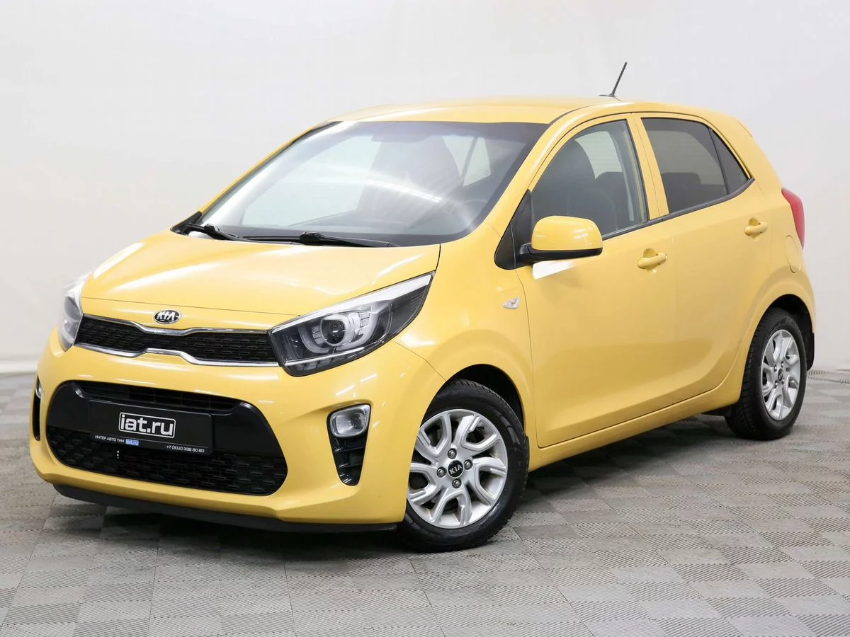 Kia Picanto 1.3 AT (84 л.с.), 2017, III поколение, Желтый (продано) – заказ  №135857