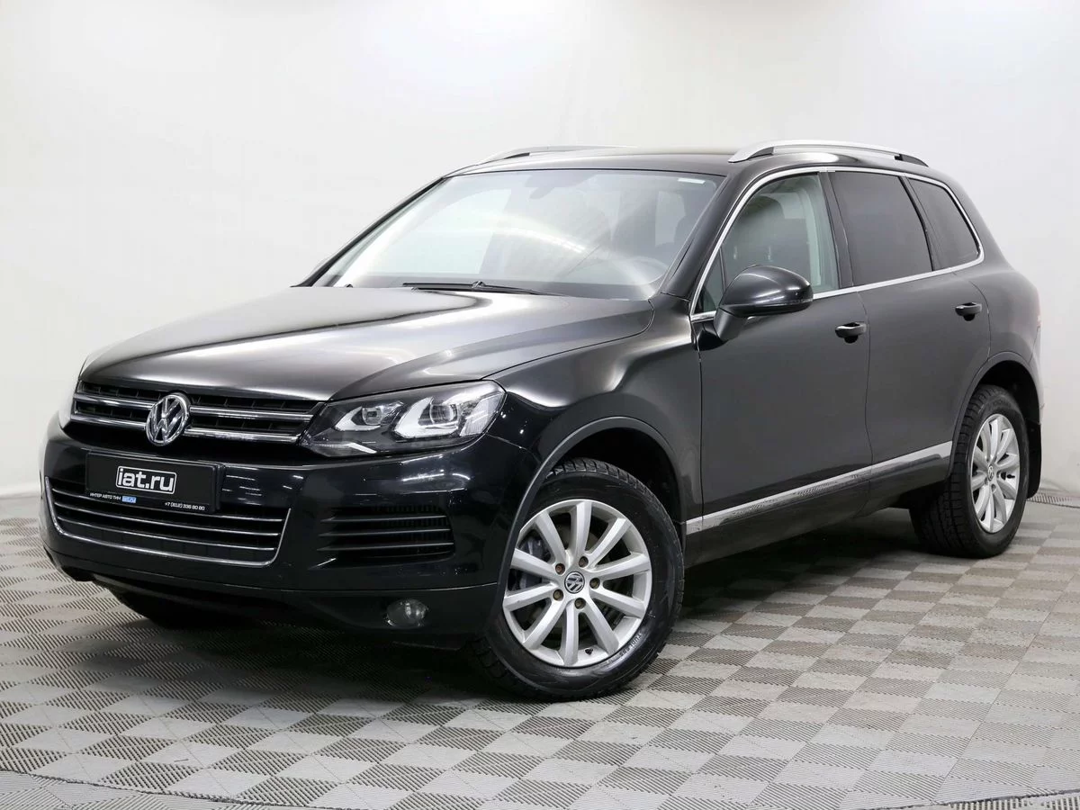 Volkswagen Touareg 3.0d AT (204 л.с.) 4WD, 2012, II поколение, Черный  (продано) – заказ №135830