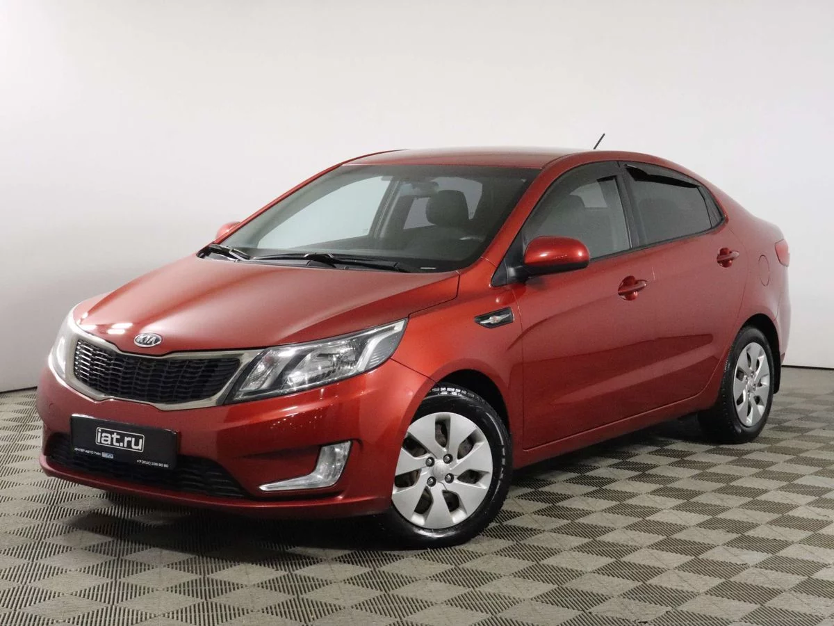 Kia Rio 5-speed 1.6 MT (123 л.с.), 2012, III поколение, Красный (продано) –  заказ №135927