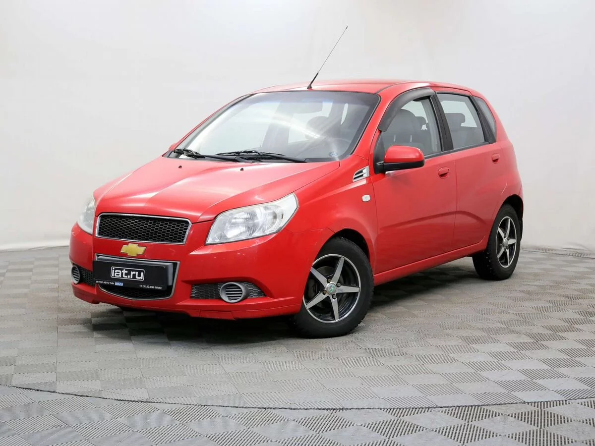 Chevrolet Aveo 1.4 MT (101 л.с.), 2010, I поколение Рестайлинг, Красный  (продано) – заказ №135721