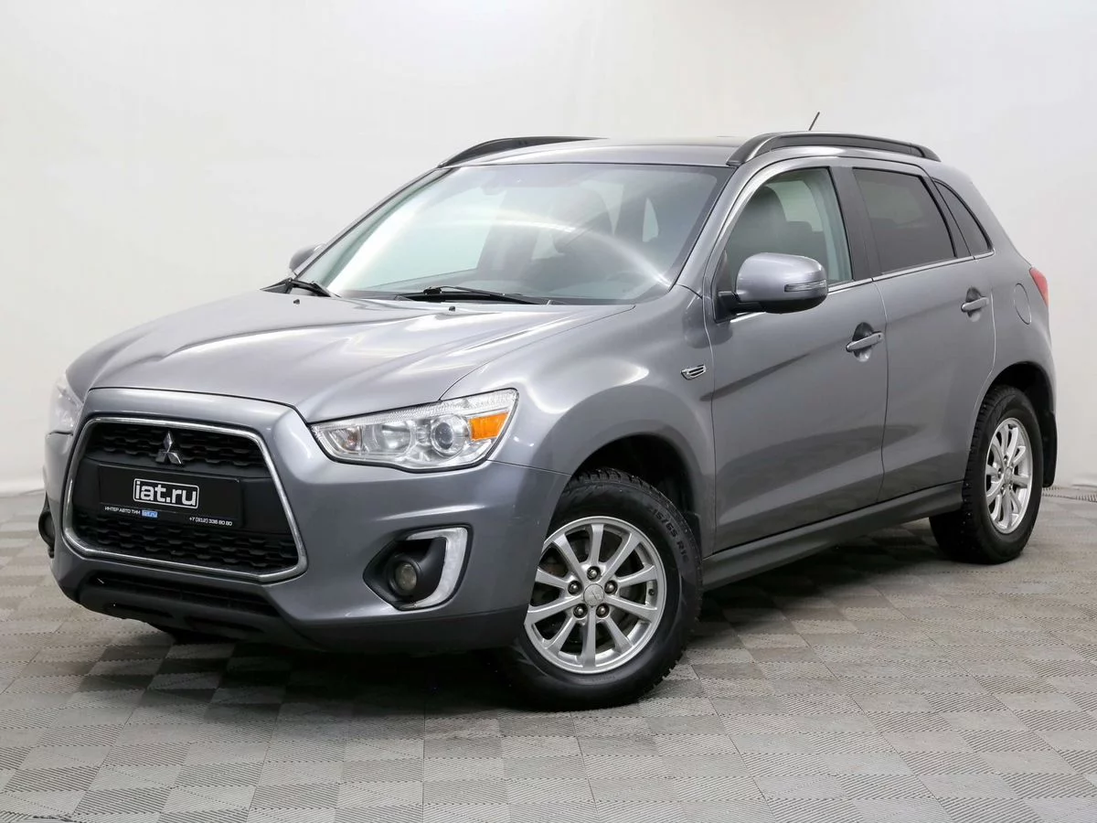 Mitsubishi ASX 1.8 CVT (140 л.с.), 2014, I поколение Рестайлинг, Серый  (продано) – заказ №135822